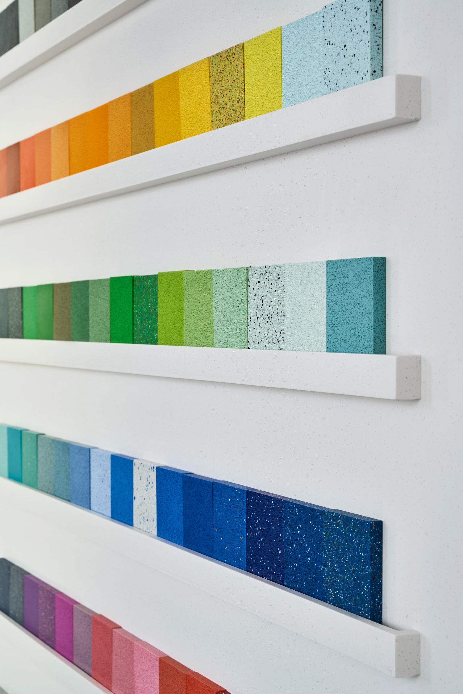 Durat komposiittimateriaali showroom mallipalat