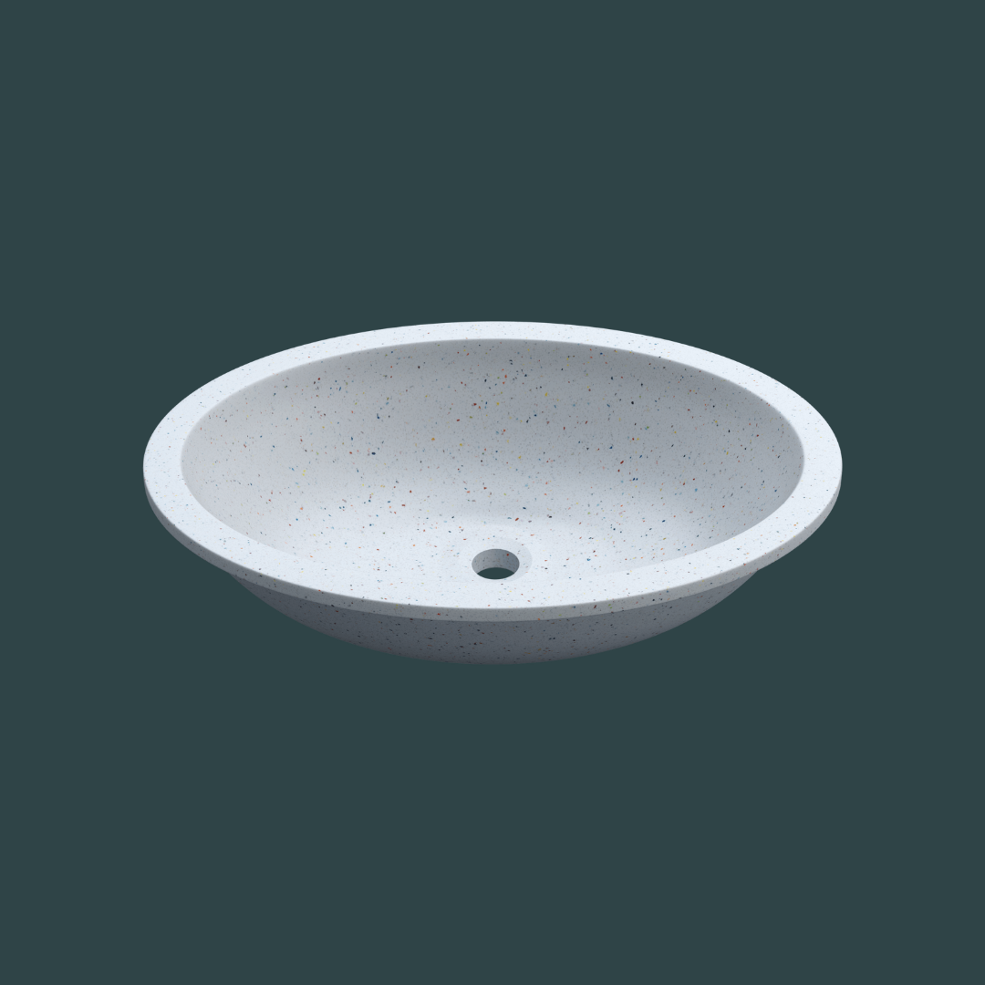 Integrated sink Oval II