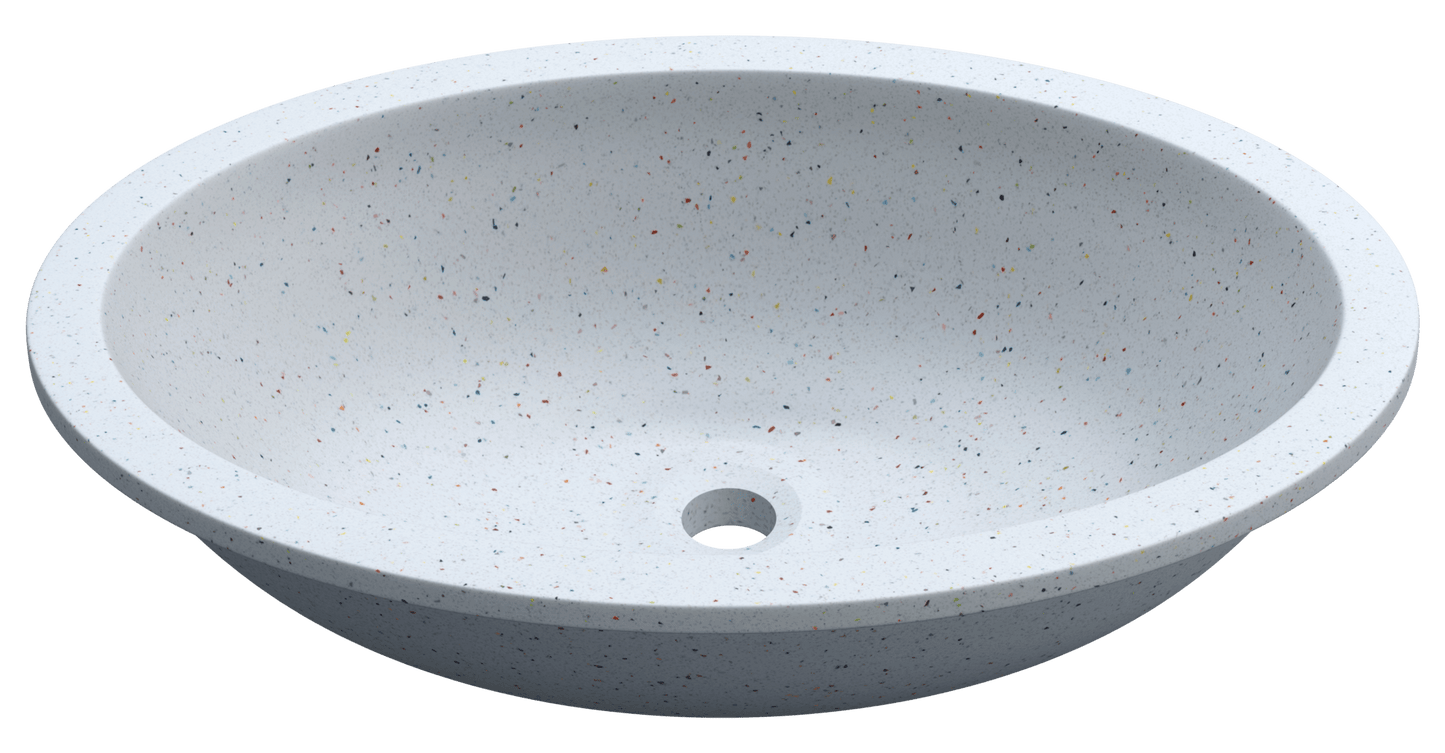 Integrated sink Oval II